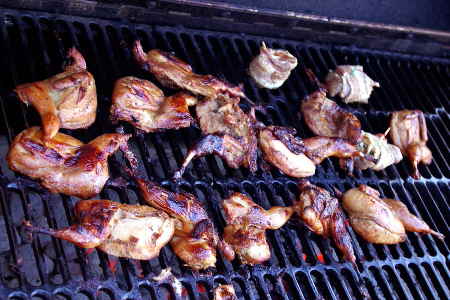 Quail and Duck on the Grill03